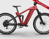 Ford Mustang electric bike in Rapid Red colour