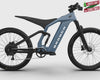 360-degree view of the Ford Bronco electric dirt bike - Azure Gray Metallic Tri-Coat color