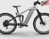 360-degree view of the Ford Mustang e-bike in Iconic Silver Metallic colour